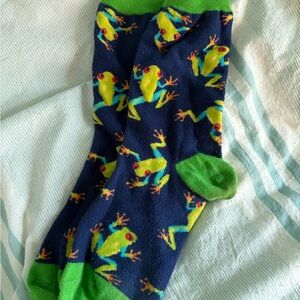 Tree Frog Crew Socks
